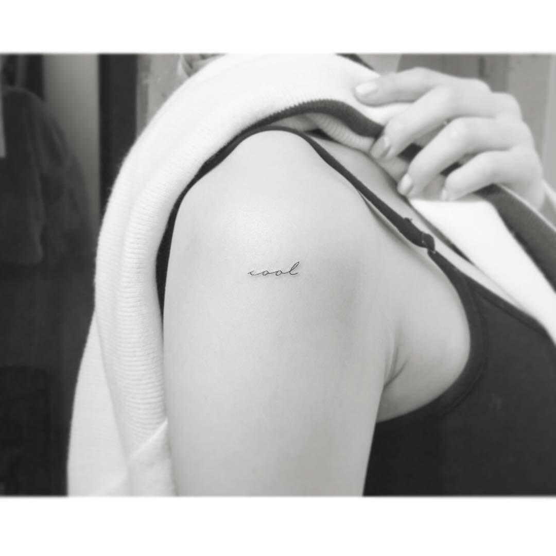 Right Shoulder Tattoo